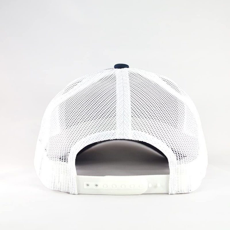 Kimes Ranch Adjustable Snapback Hat American Trucker - Navy/White - Image 3